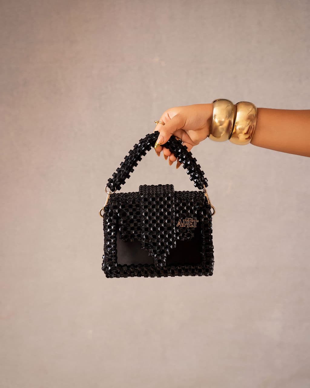 Klair Black Bag Detail