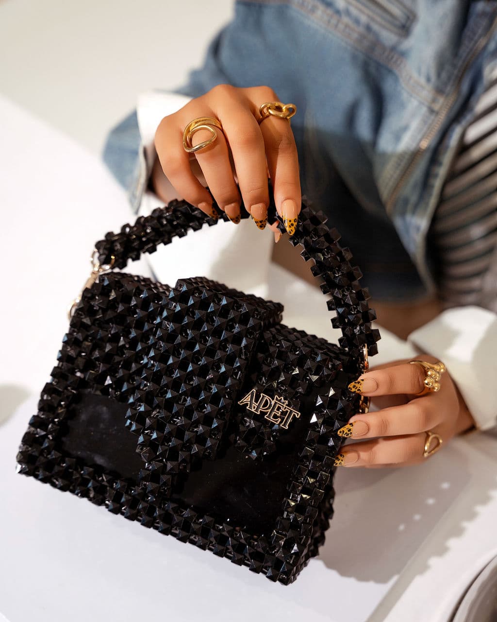 Klair Black Material